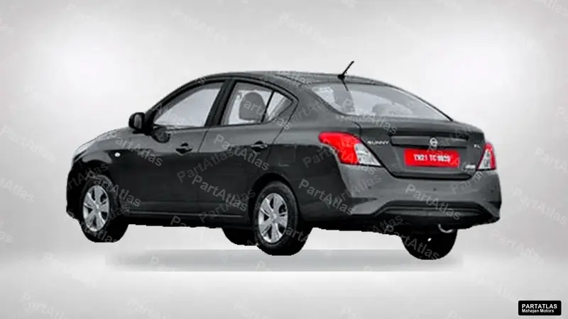 Nissan Sunny facelift (2014) rear view