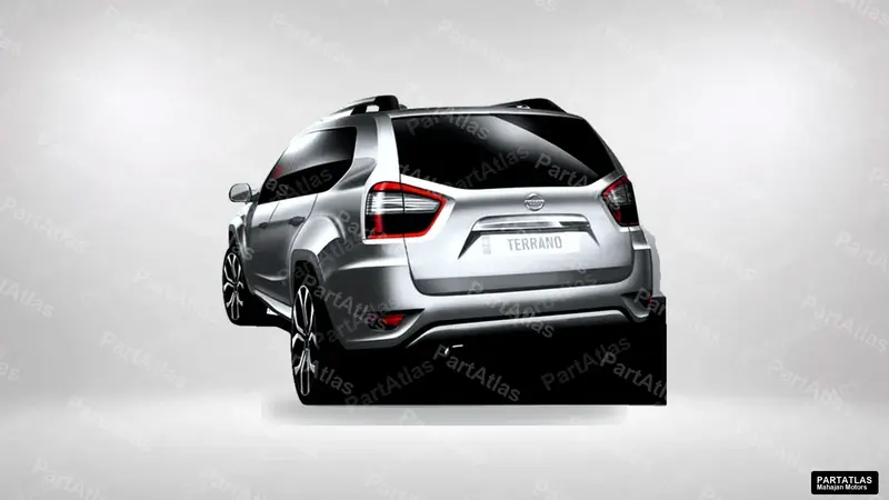 Nissan Terrano facelift (2017) rear view