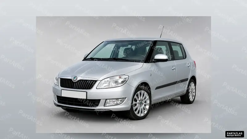 Skoda Fabia Gen 2 facelift (2010) front view