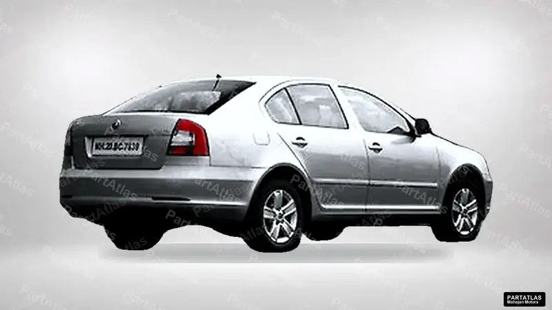 Skoda Laura facelift (2009) rear view