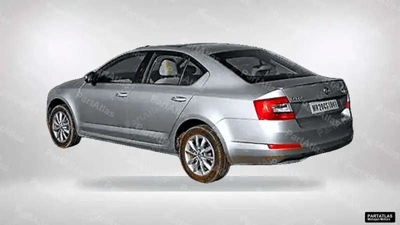 Skoda Octavia Gen 3 (2013) rear view