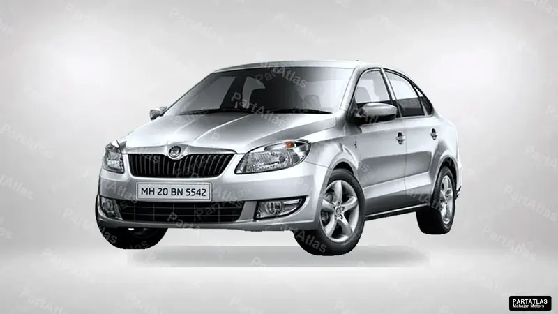 Skoda Rapid Gen 1 (2011) front view