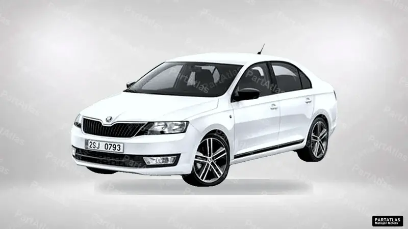 Skoda Rapid facelift (2014) front view