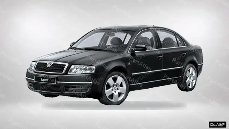 Skoda Superb Gen 1 (2004) front view