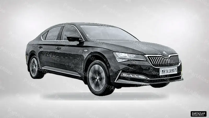Skoda Superb Gen 3 facelift (2020) front view