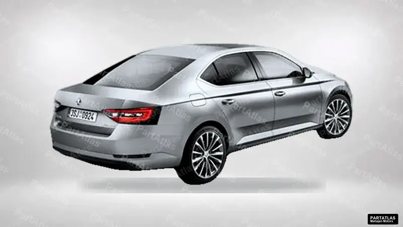 Skoda Superb Gen 3 (2016) rear view