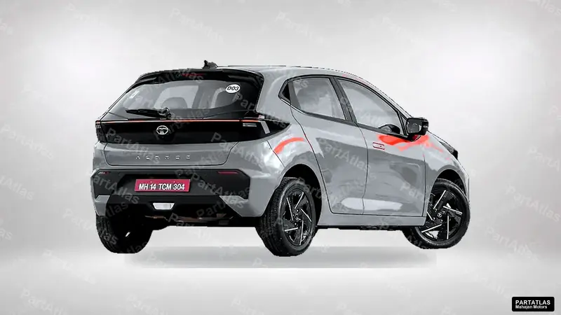 Tata Motors Altroz facelift (2025) rear view