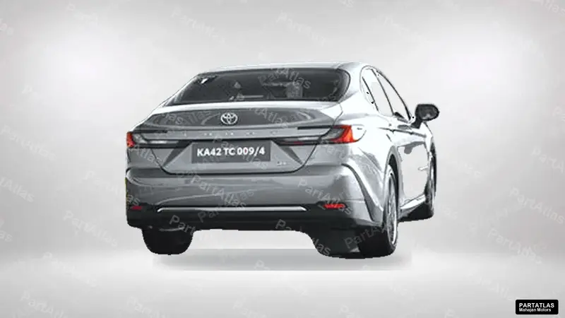 Toyota Camry Gen 9 (2024) rear view