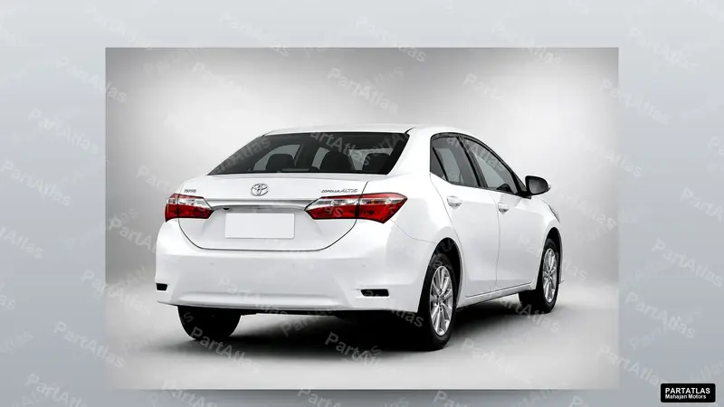 Toyota Corolla Gen 11 (2014) rear view