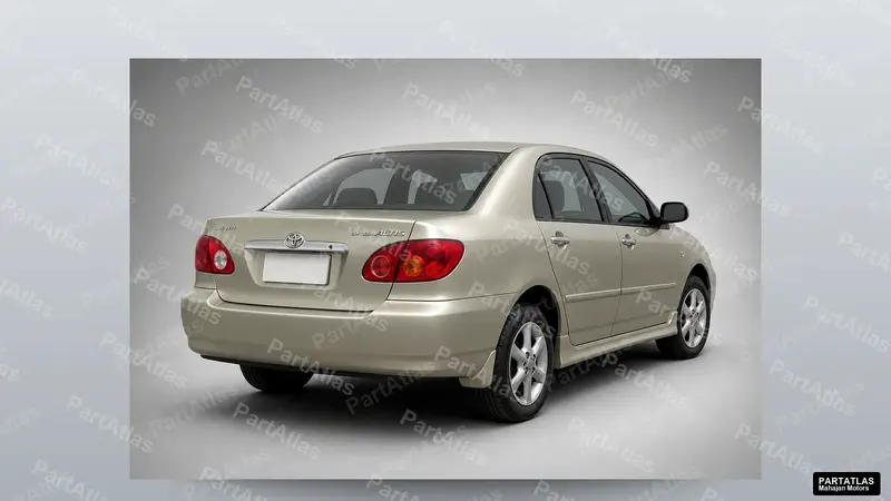 Toyota Corolla Gen 9 (2003) rear view