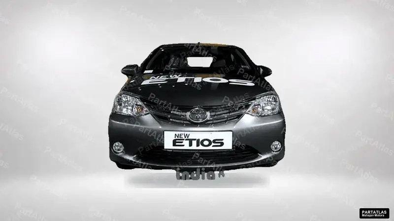 Toyota Etios facelift (2013) front view
