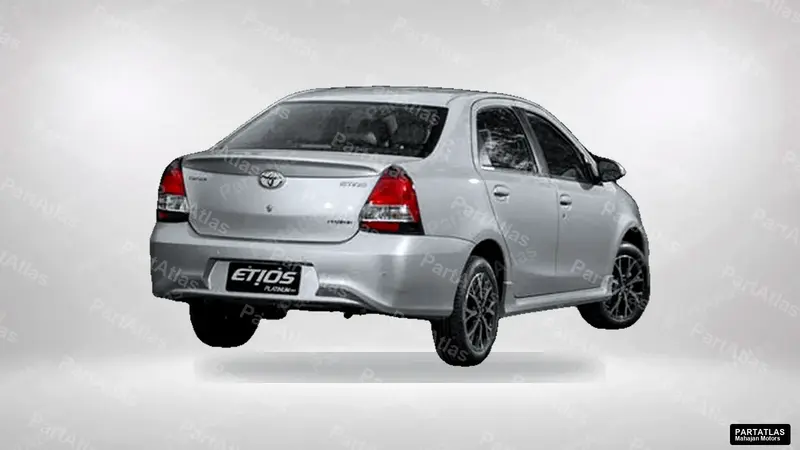Toyota Etios facelift (2013) rear view