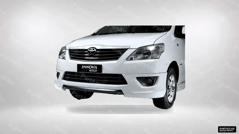 Toyota Innova facelift 2 (2012) front view
