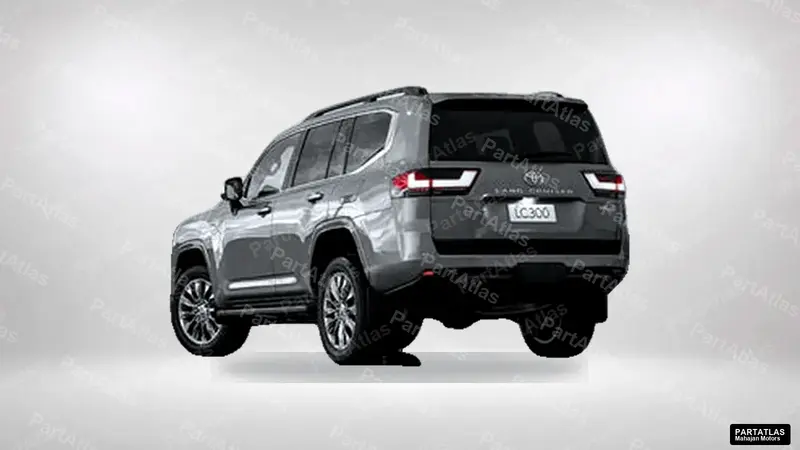 Toyota Land Cruiser 300 (2022) rear view