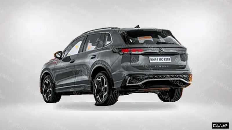 Volkswagen Tiguan R-Line (2024) rear view